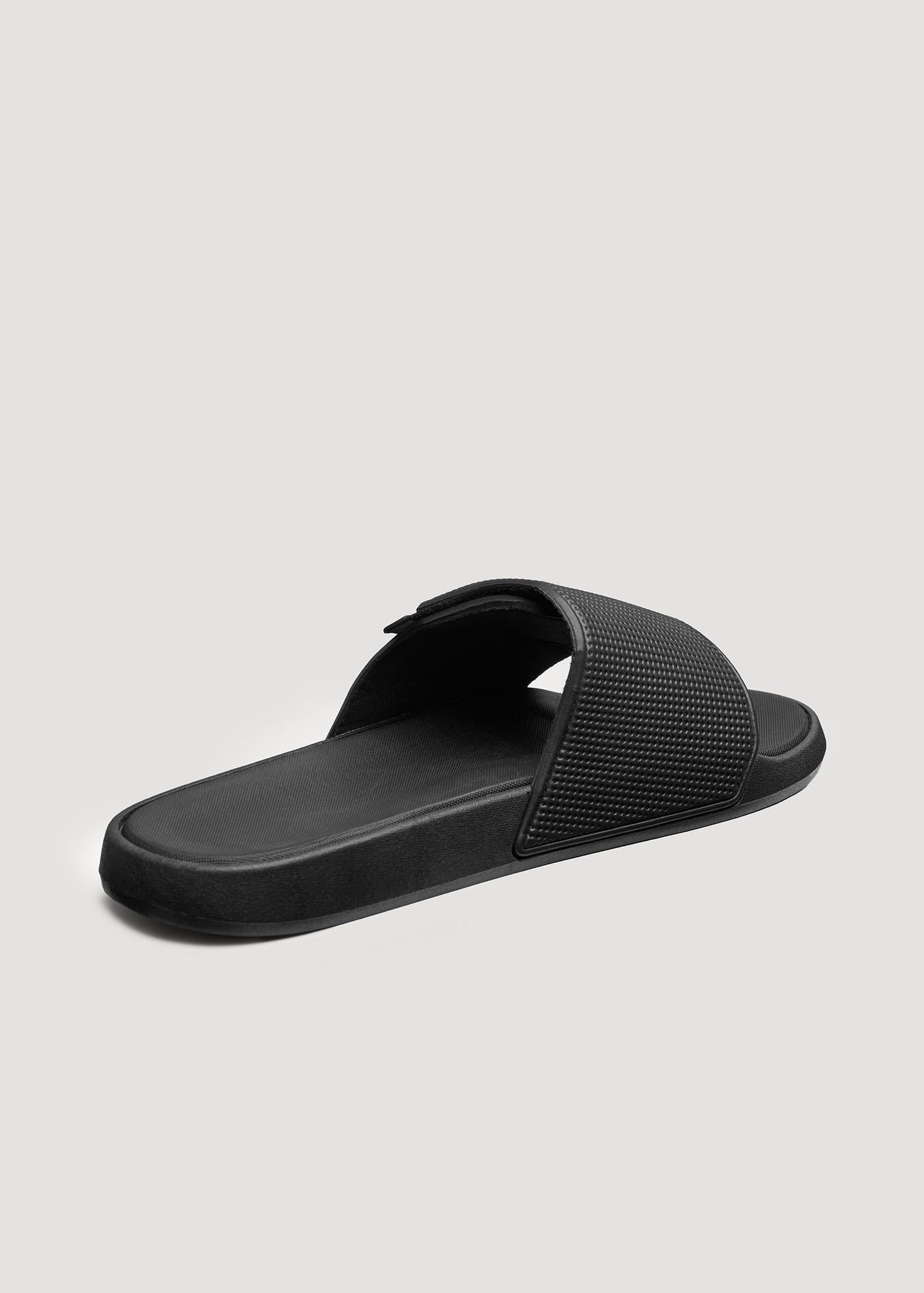 Adjustable Slides for Tall Men in Black