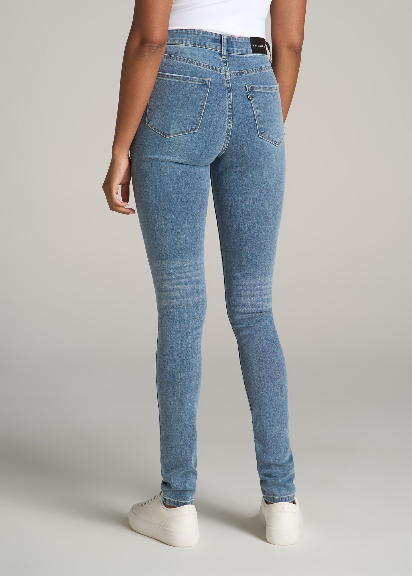 Georgia HIGH RISE SKINNY Tall Women's Jean in Monaco Faded