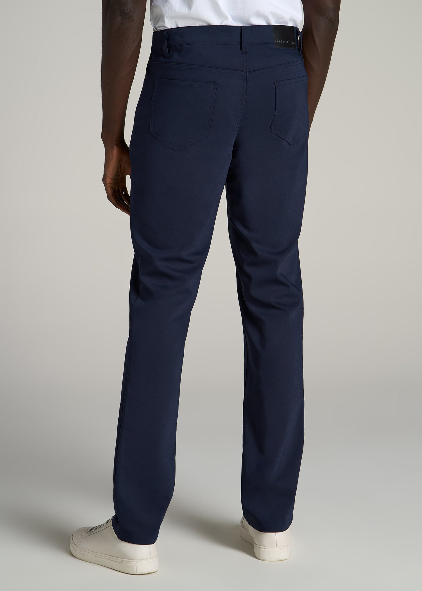 365 Stretch 5-Pocket TAPERED Pants for Tall Men in Evening Blue