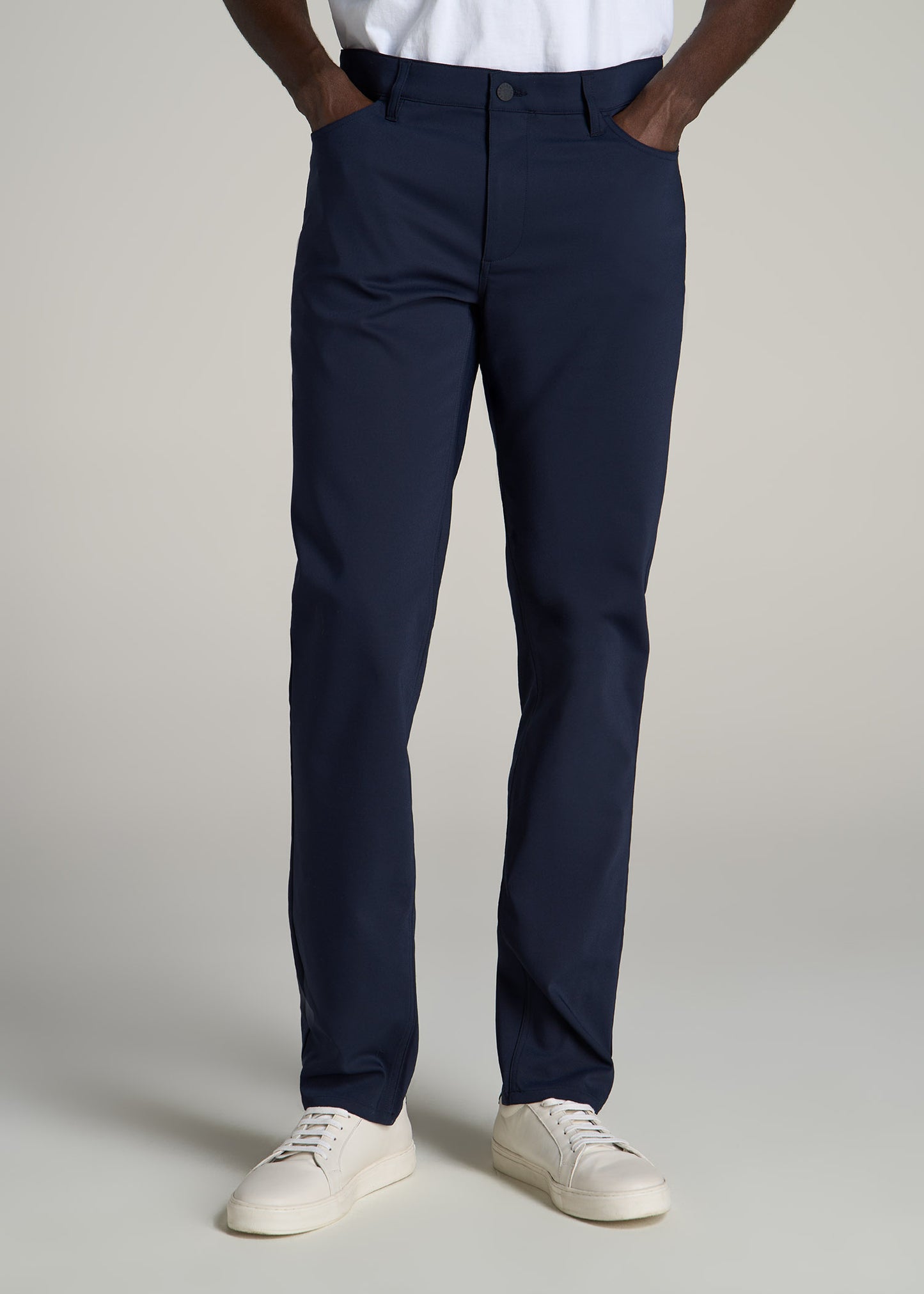 365 Stretch 5-Pocket TAPERED Pants for Tall Men in Evening Blue