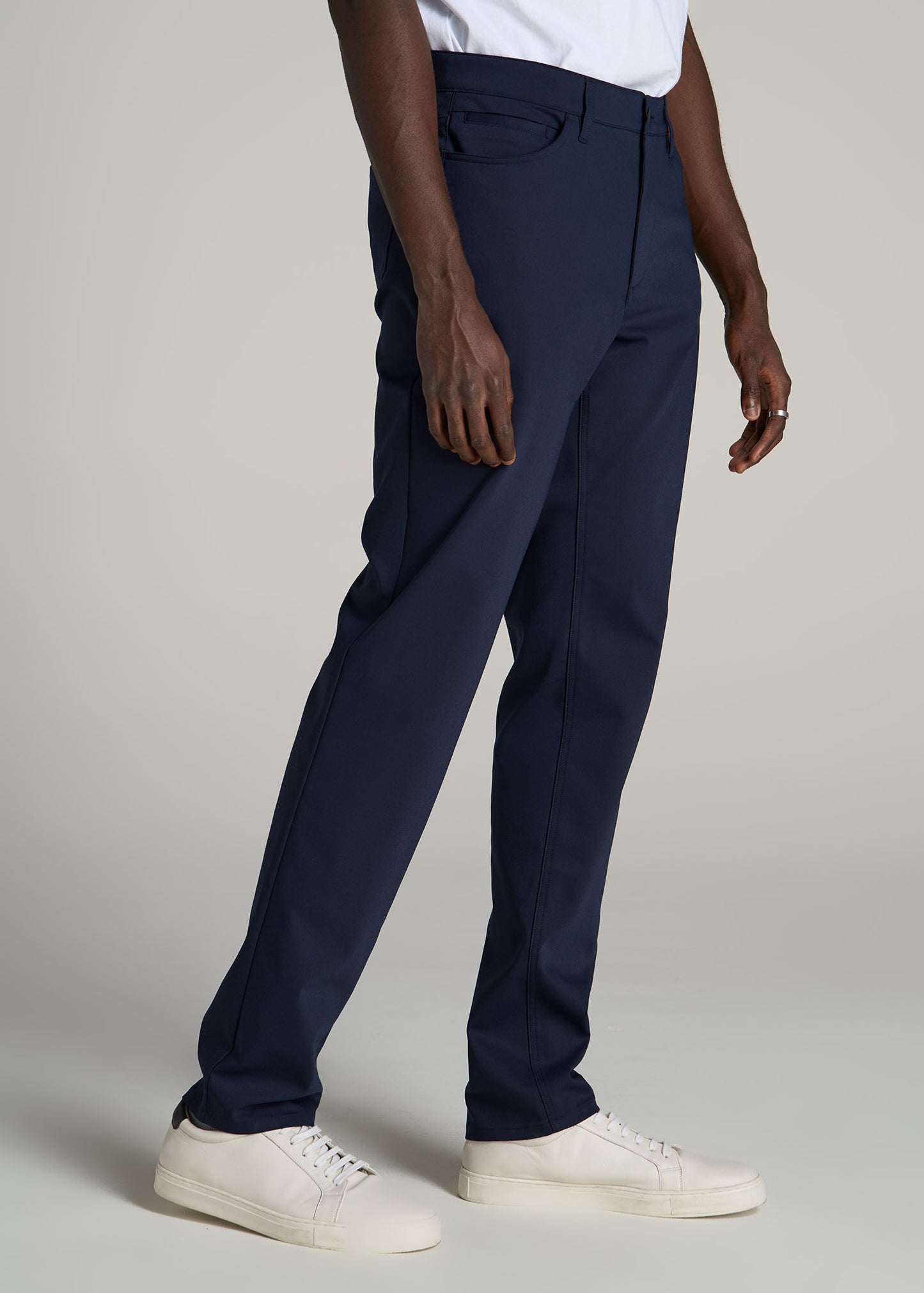 365 Stretch 5-Pocket TAPERED Pants for Tall Men in Evening Blue