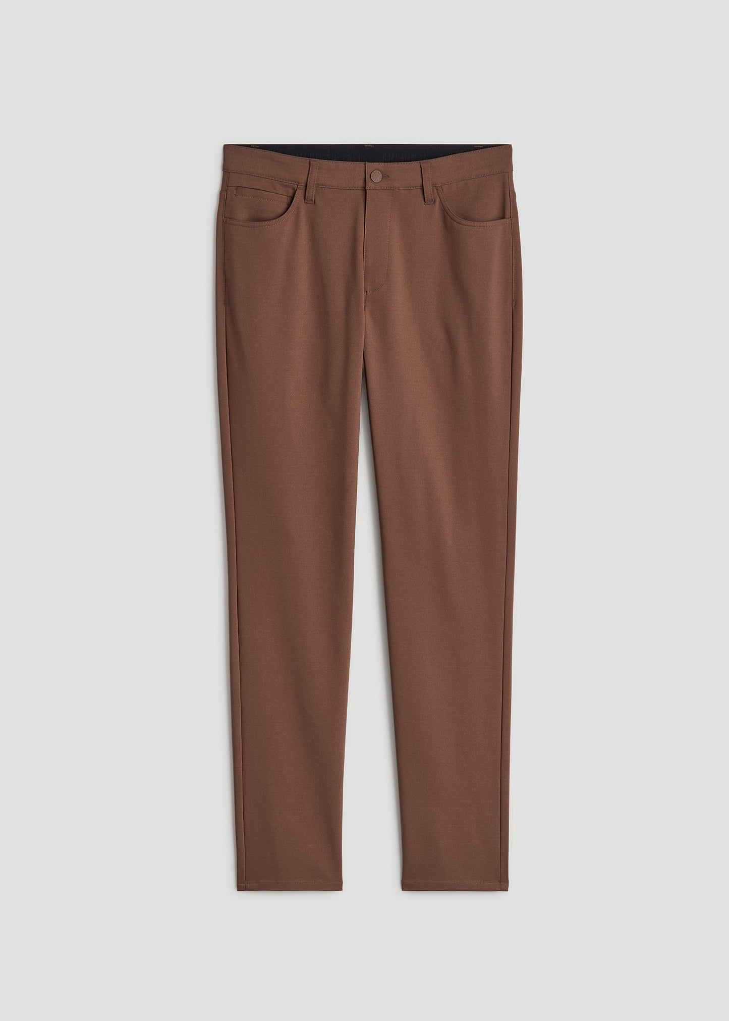 365 Stretch 5-Pocket TAPERED Pants for Tall Men in Otter Brown