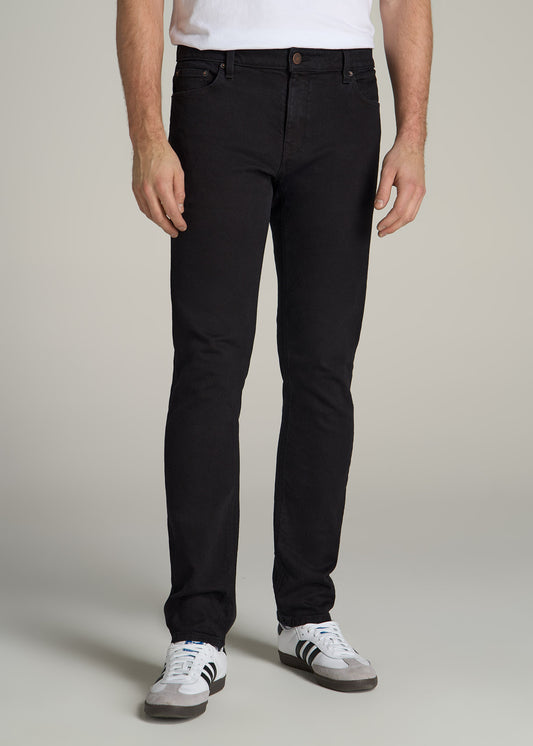 Americana Collection Dylan Slim Fit Jeans For Tall Men in Lark Black