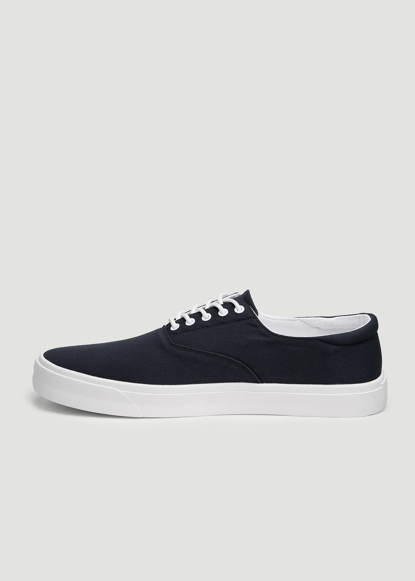 Canvas Sneaker for Tall Men in Black