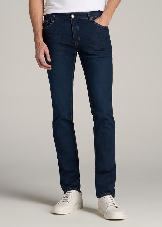 Carman TAPERED Jeans for Tall Men in Blue-Steel