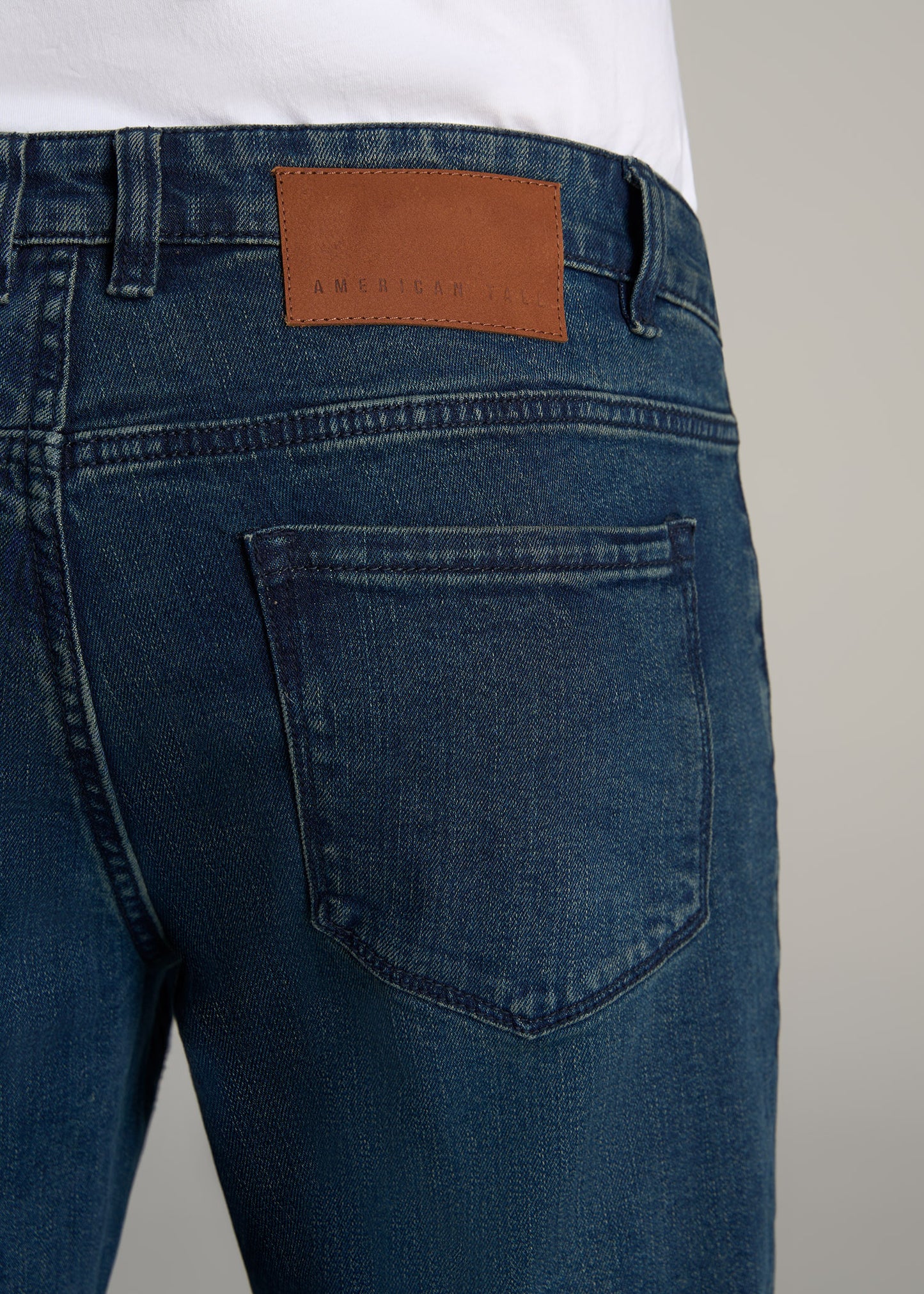 Carman TAPERED Jeans for Tall Men in Coastal Blue