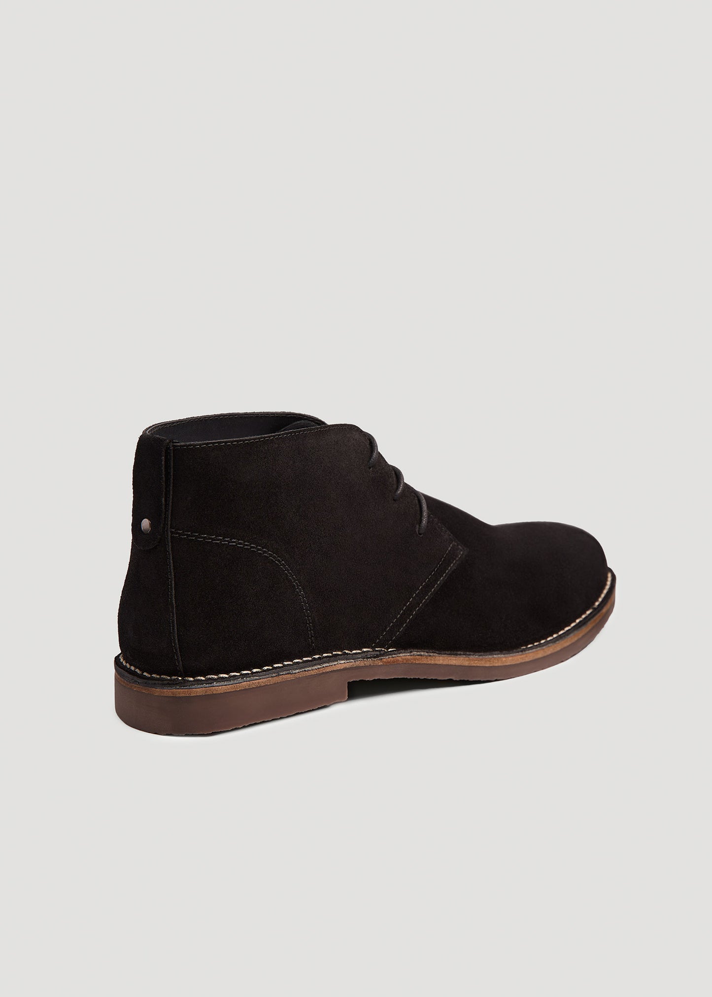 Tall Men's Chukka Boots in Black