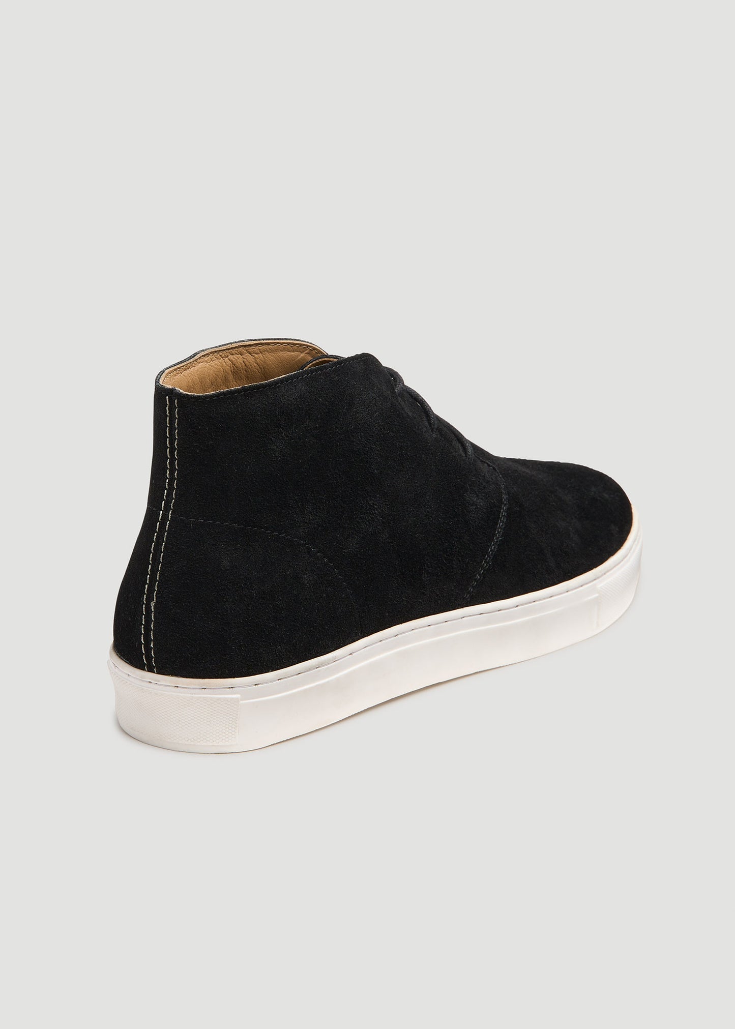 Chukka Sneaker Boots for Tall Men in Black