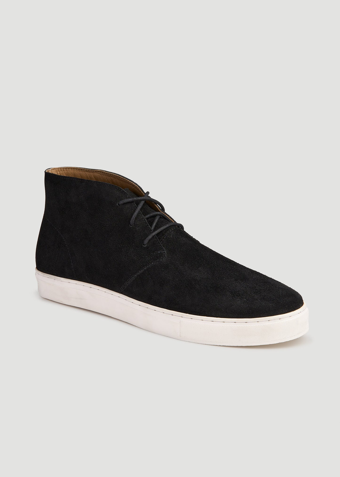 Chukka Sneaker Boots for Tall Men in Black