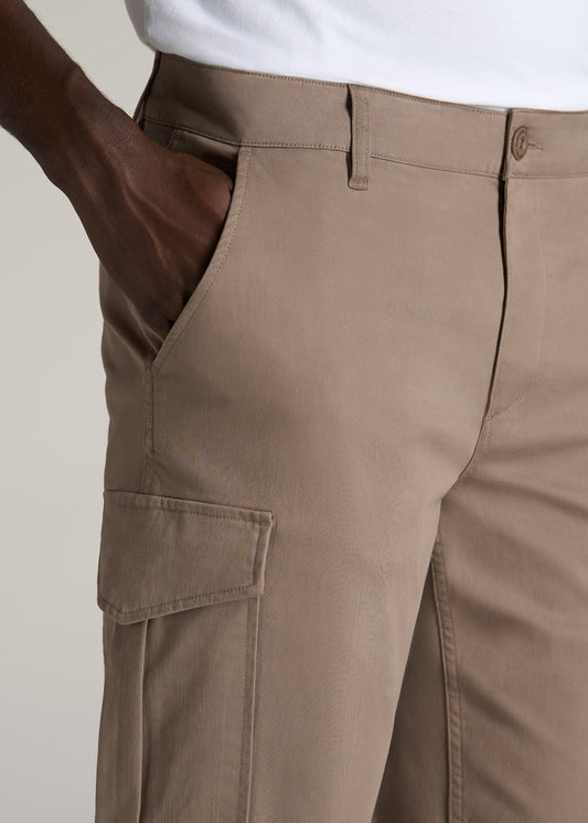 American-Tall-Men-Cotton-Cargo-Jogger-Dark-Sand-detail