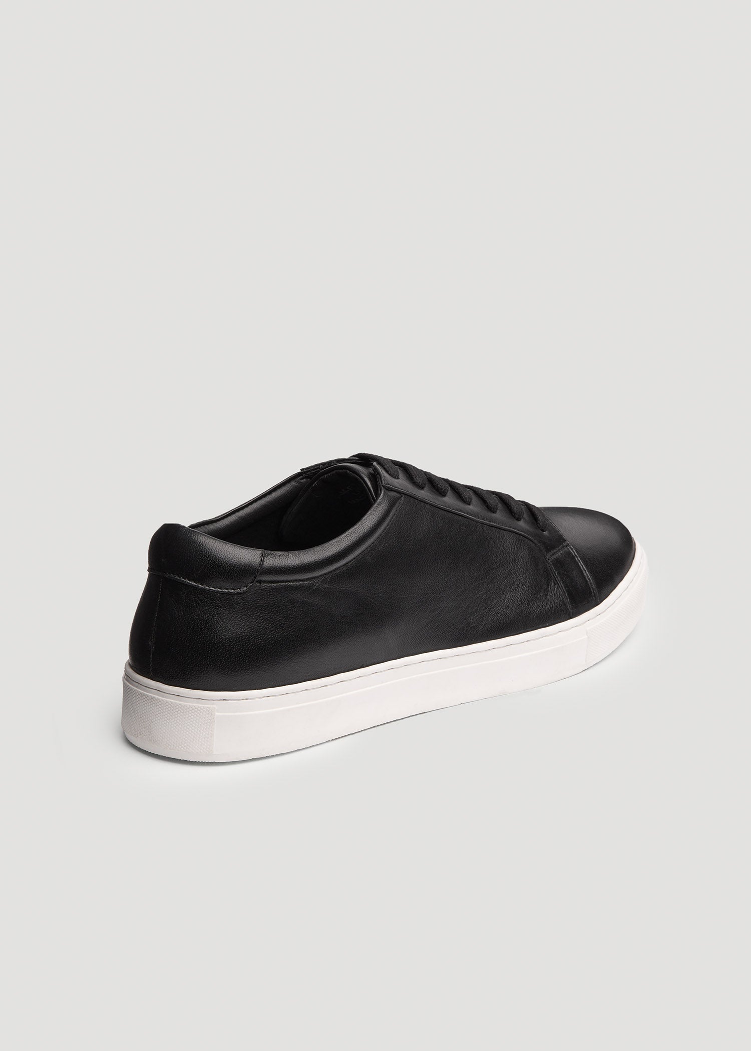 American-Tall-Men-Cupsole-Tennis-Sneaker-Black-Back