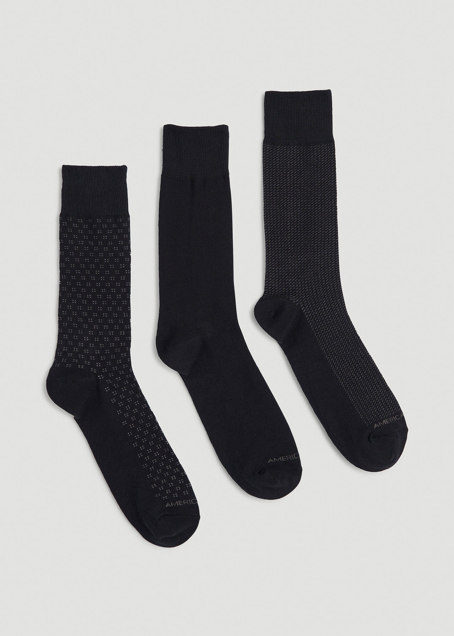 Men's Dress Socks Size 14 to 17 | Black