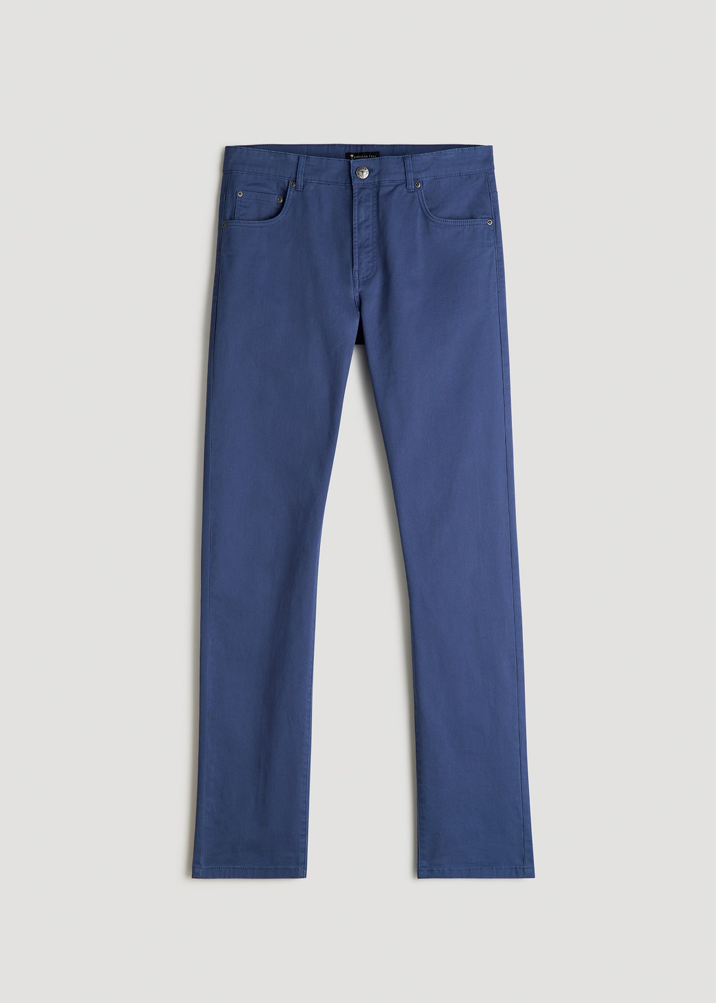 Dylan SLIM FIT Five-Pocket Pants For Tall Men in Steel Blue