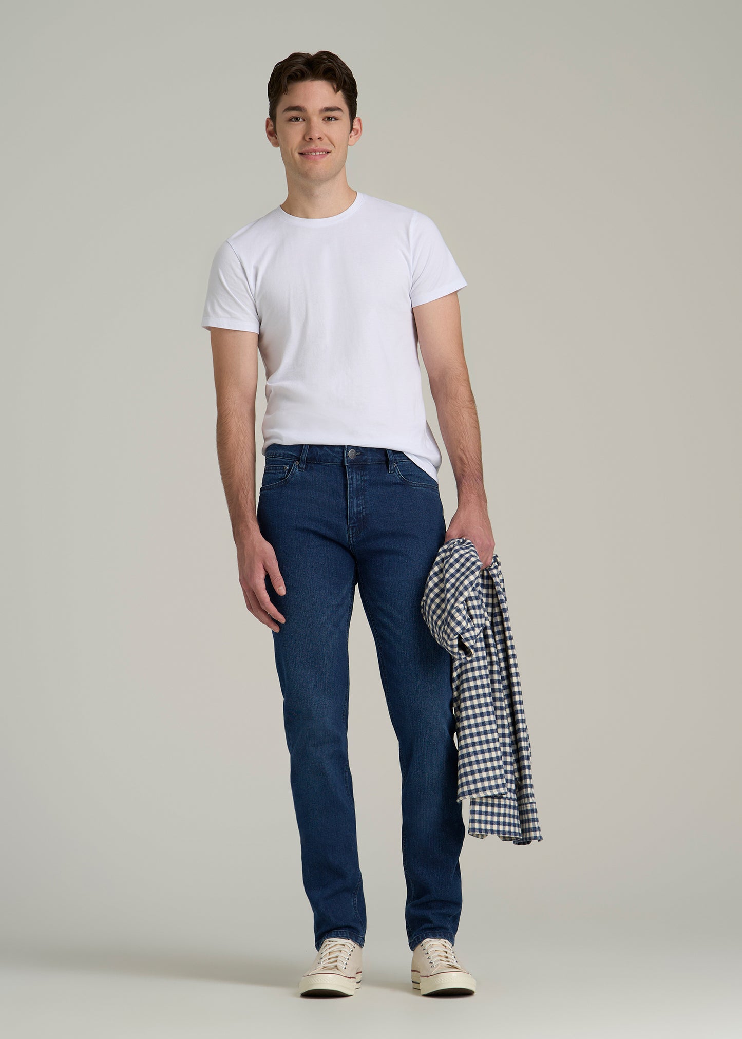 Dylan SLIM-FIT Jeans for Tall Men in Atlantic Blue