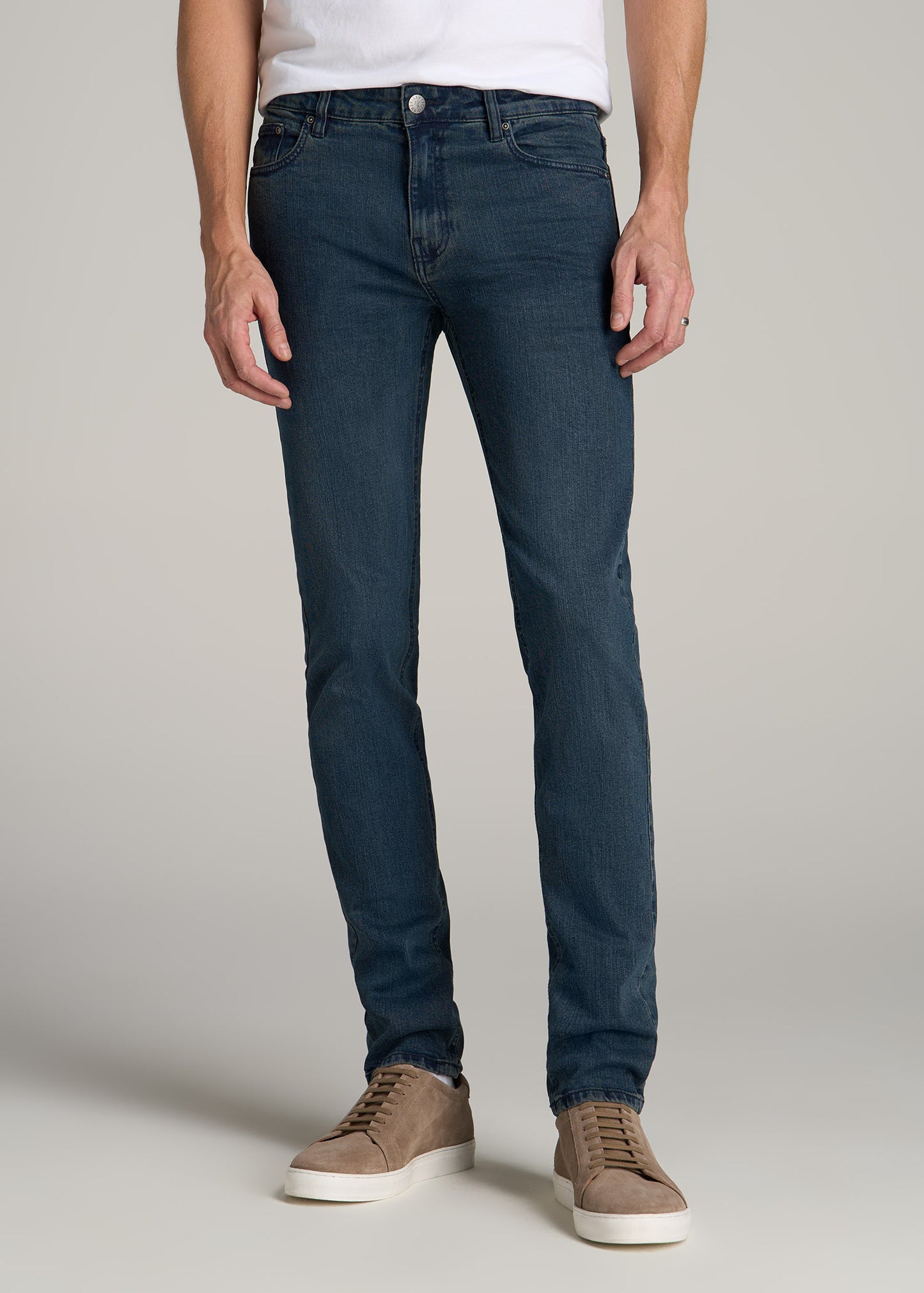 Dylan SLIM-FIT Jeans for Tall Men in Coastal Blue