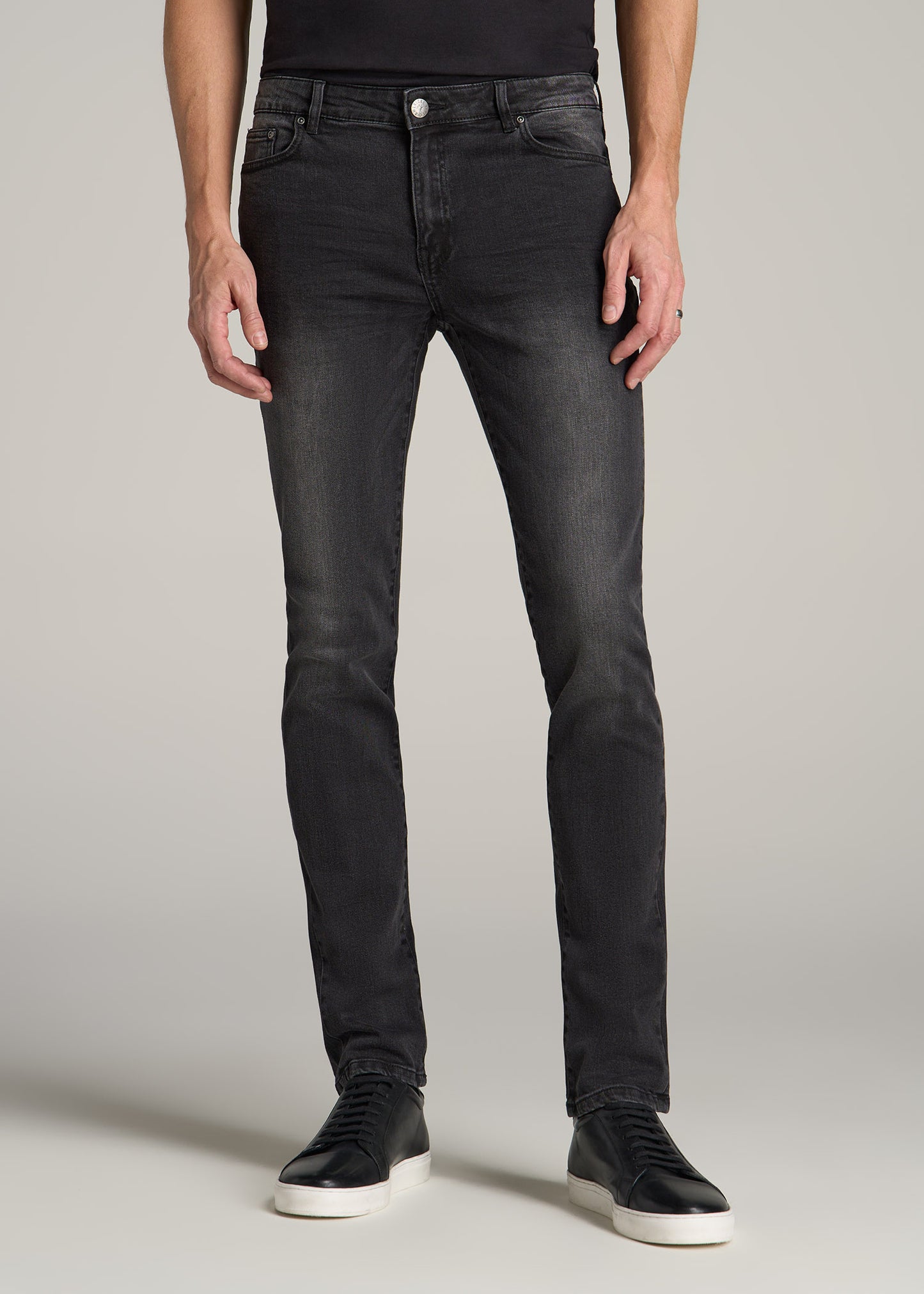 Dylan SLIM-FIT Jeans for Tall Men in Dark Smoke