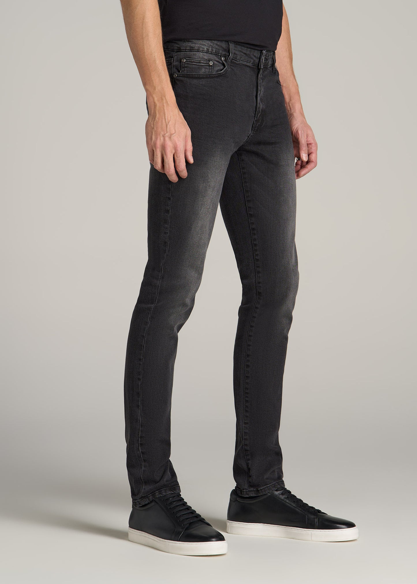 Dylan SLIM-FIT Jeans for Tall Men in Dark Smoke