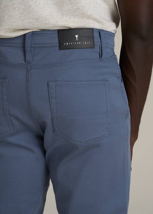 Everyday Comfort 5-Pocket TAPERED-FIT Pant for Tall Men in Blue Slate