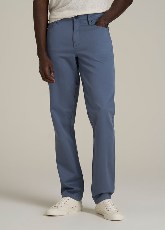 Everyday Comfort 5-Pocket TAPERED-FIT Pant for Tall Men in Blue Slate