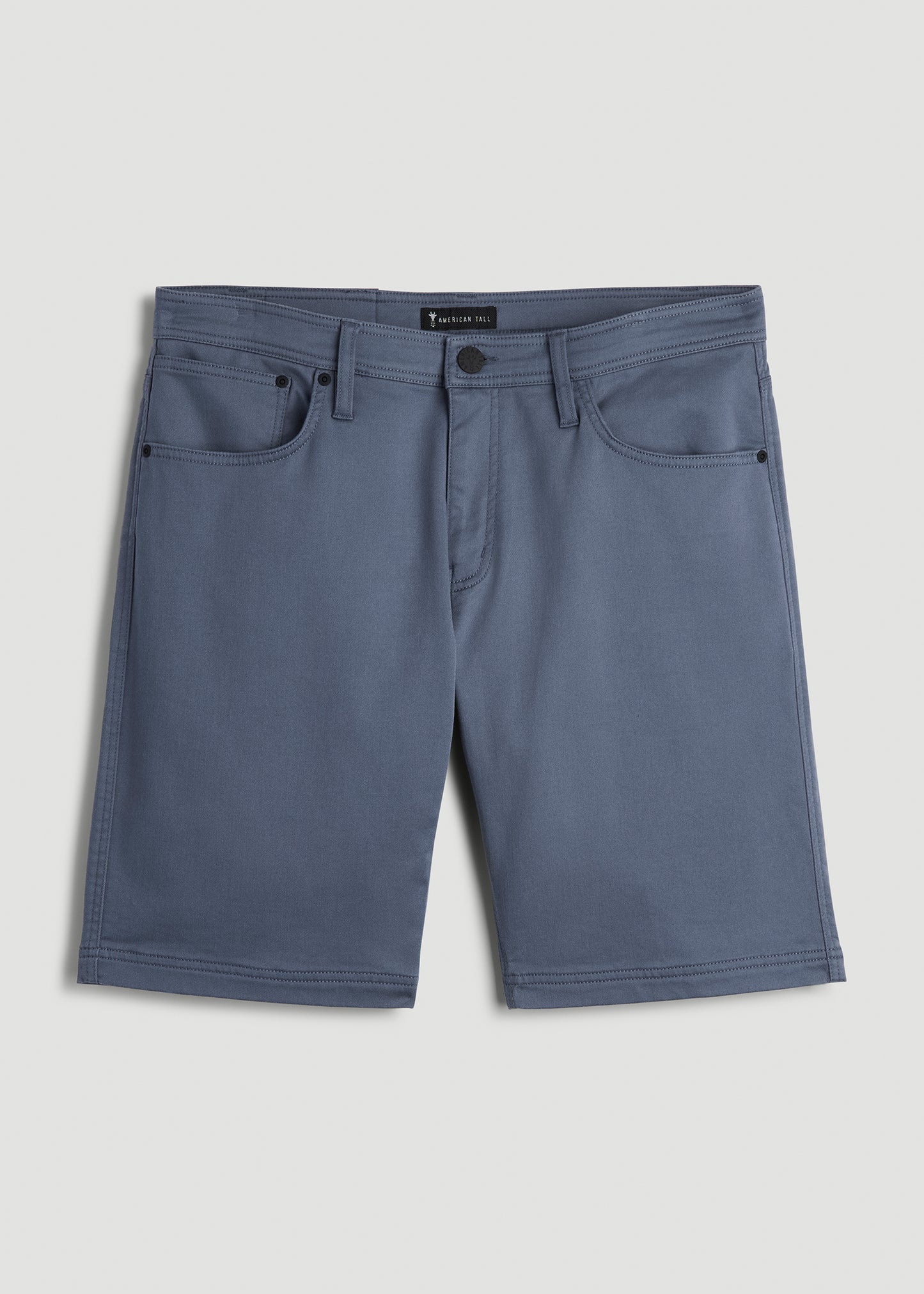 Everyday Comfort 5 Pocket Short for Tall Men in Blue Slate