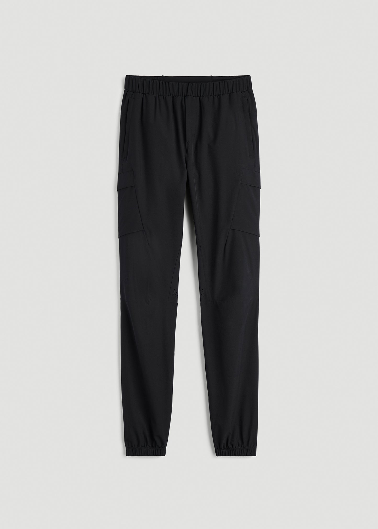 Featherweight Cargo Training Jogger for Tall Men in Black