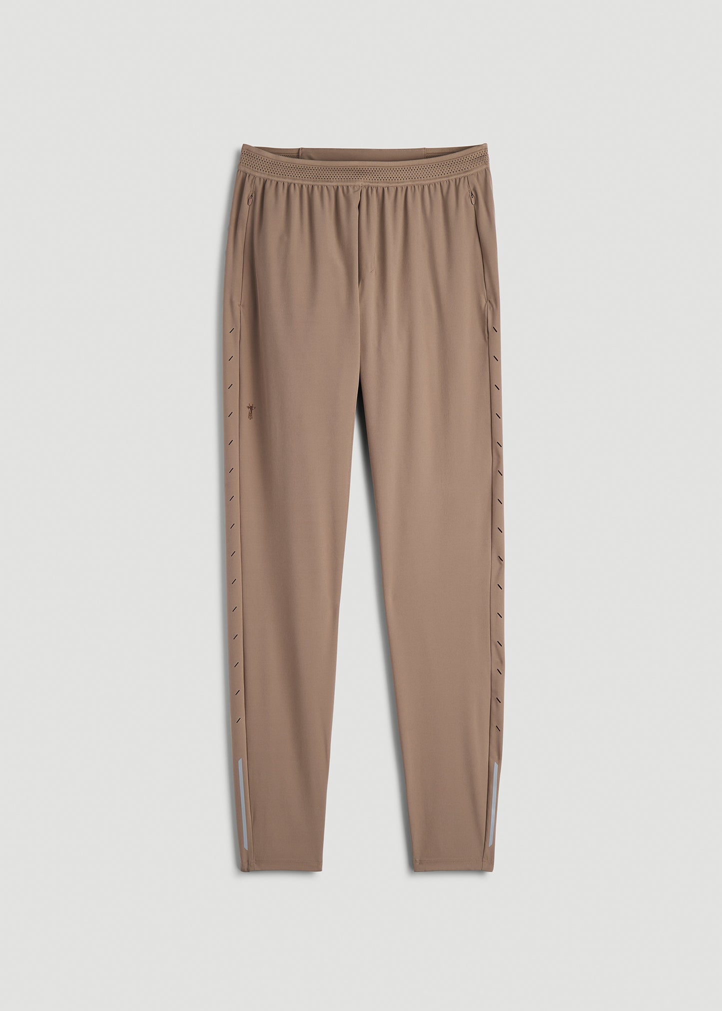 Featherweight Running Pant for Tall Men in Dark Sand