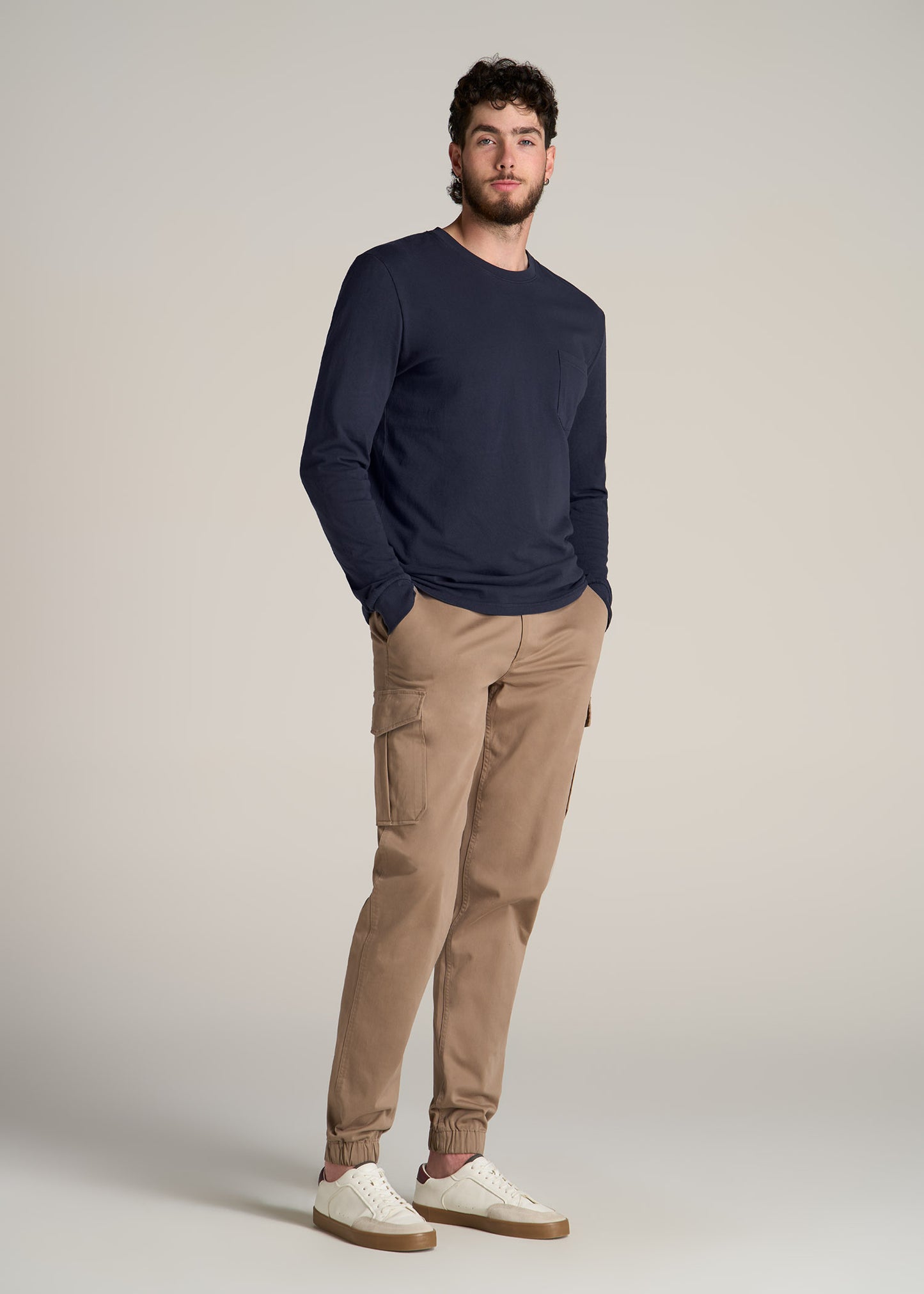 American-Tall-Men-Garment-Dyed-Long-Sleeve-Pocket-Tee-Evening-Blue-Full