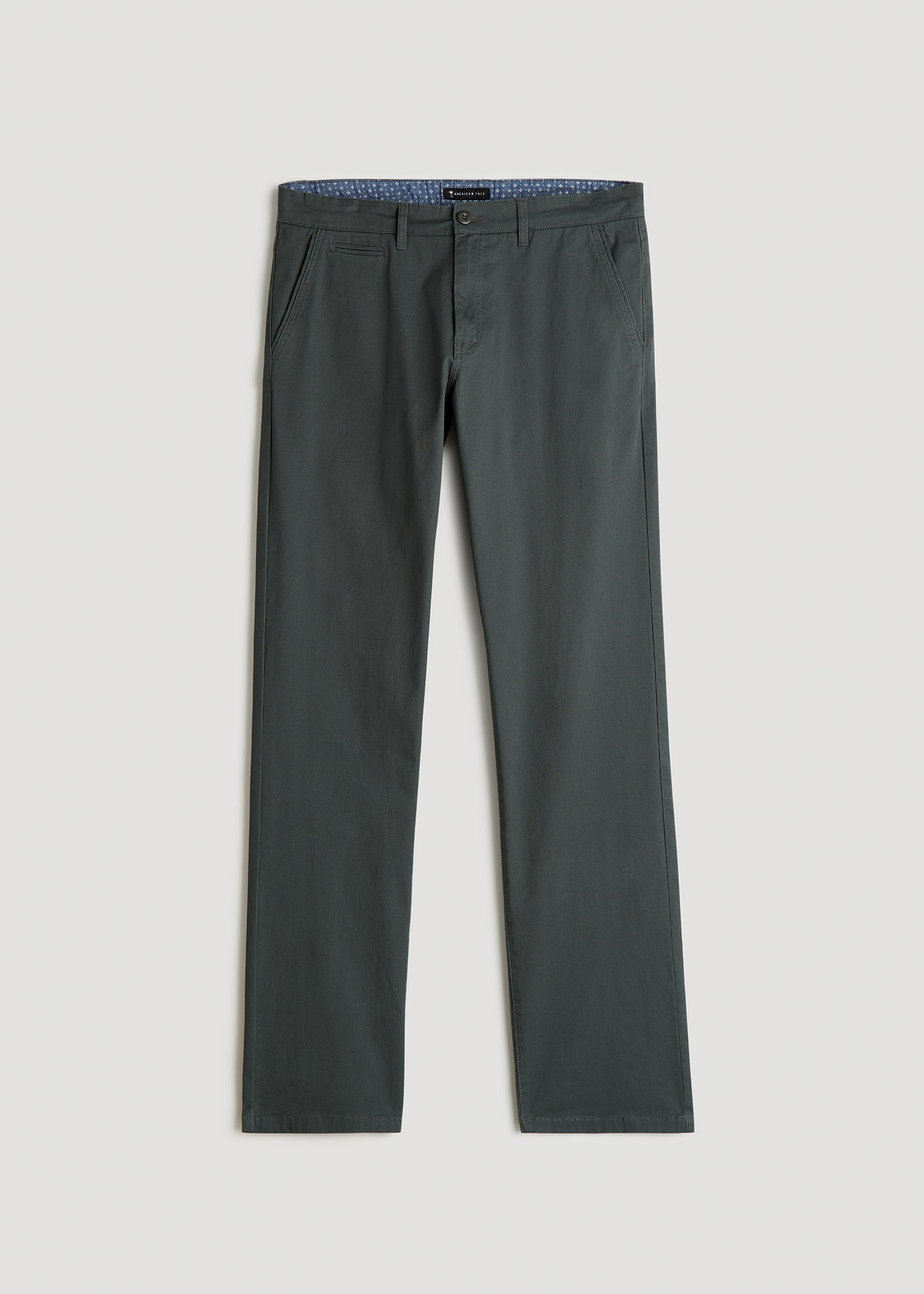 J1 STRAIGHT Leg Chinos in Soft Green - Pants for Tall Men