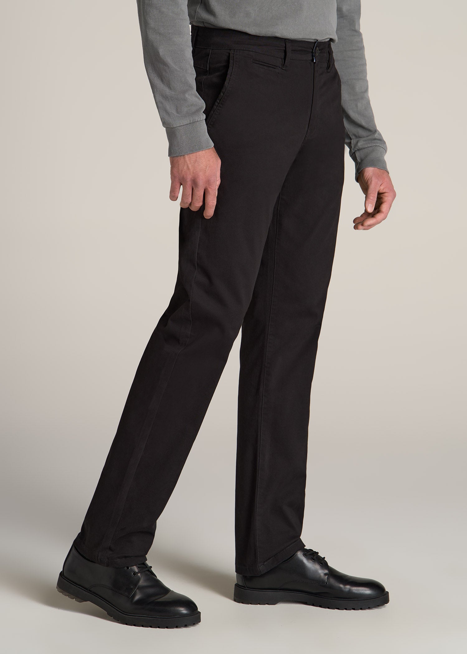 American-Tall-Men-J1-Straight-Fit-ChinoPant-Black-Side