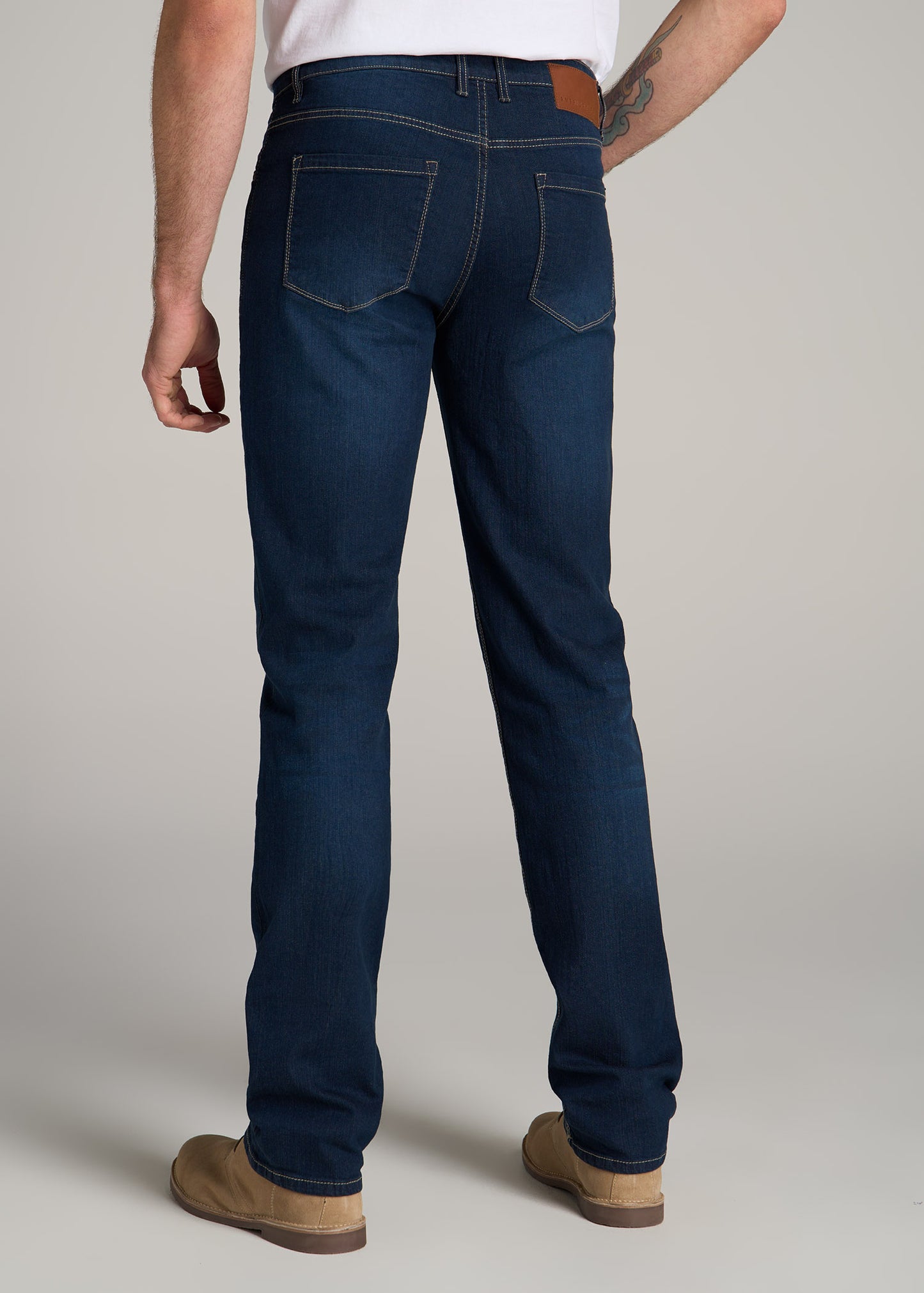 J1 STRAIGHT LEG Jeans for Tall Men in Blue Steel