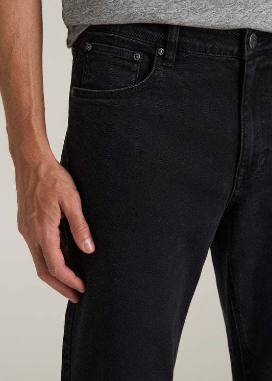 J1 STRAIGHT LEG Jeans for Tall Men in Onyx Black Wash