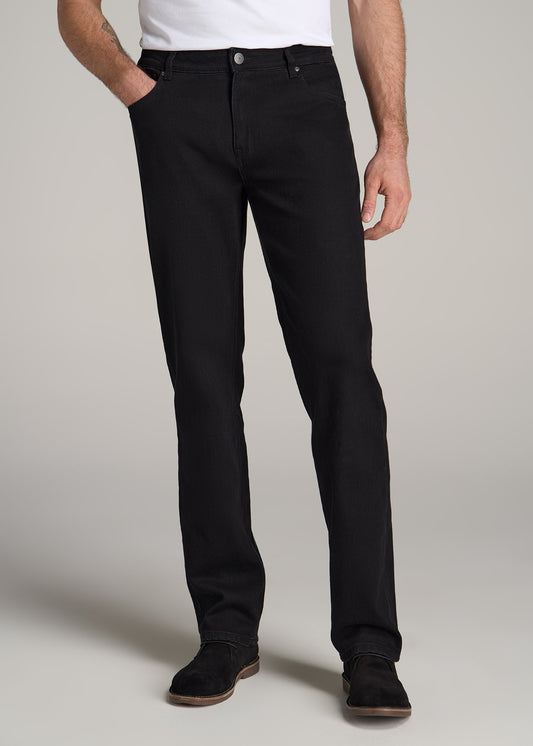 J1 STRAIGHT LEG Jeans for Tall Men in Black