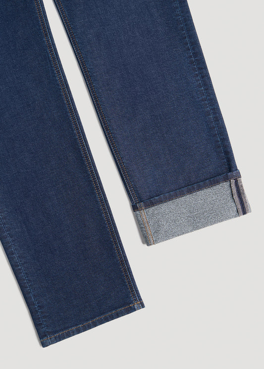 J1 STRAIGHT LEG Fleeced Jeans for Tall Men in Colorado Blue Wash