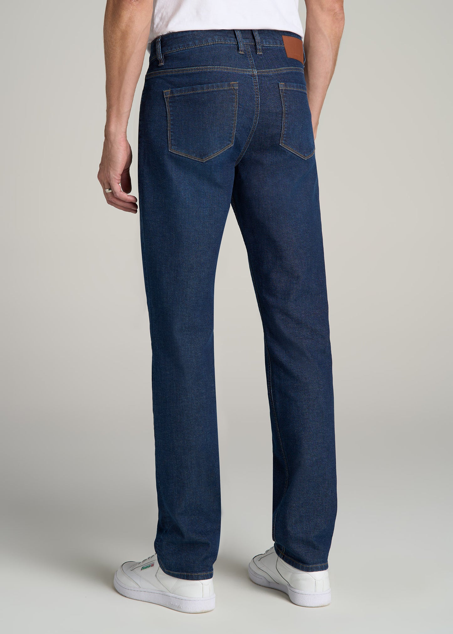 J1 STRAIGHT LEG Fleeced Jeans for Tall Men in Colorado Blue Wash