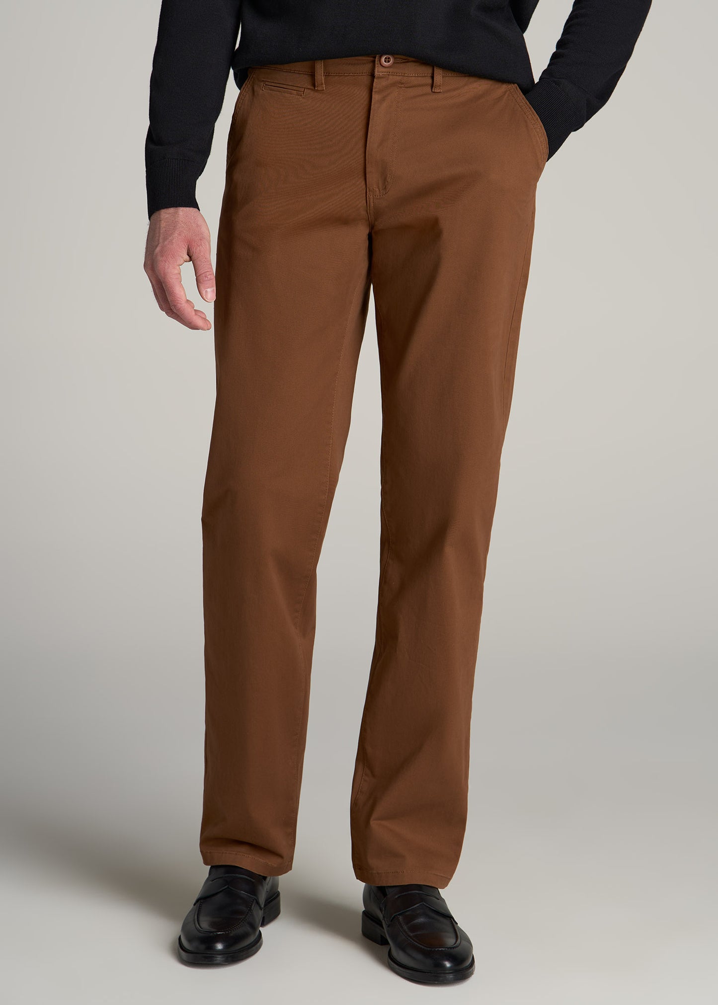 Mason RELAXED Chinos in Nutshell - Pants for Tall Men