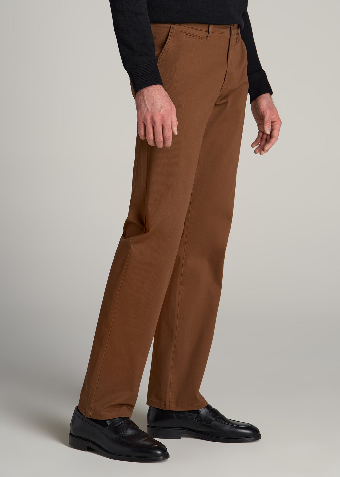 Mason RELAXED Chinos in Nutshell - Pants for Tall Men