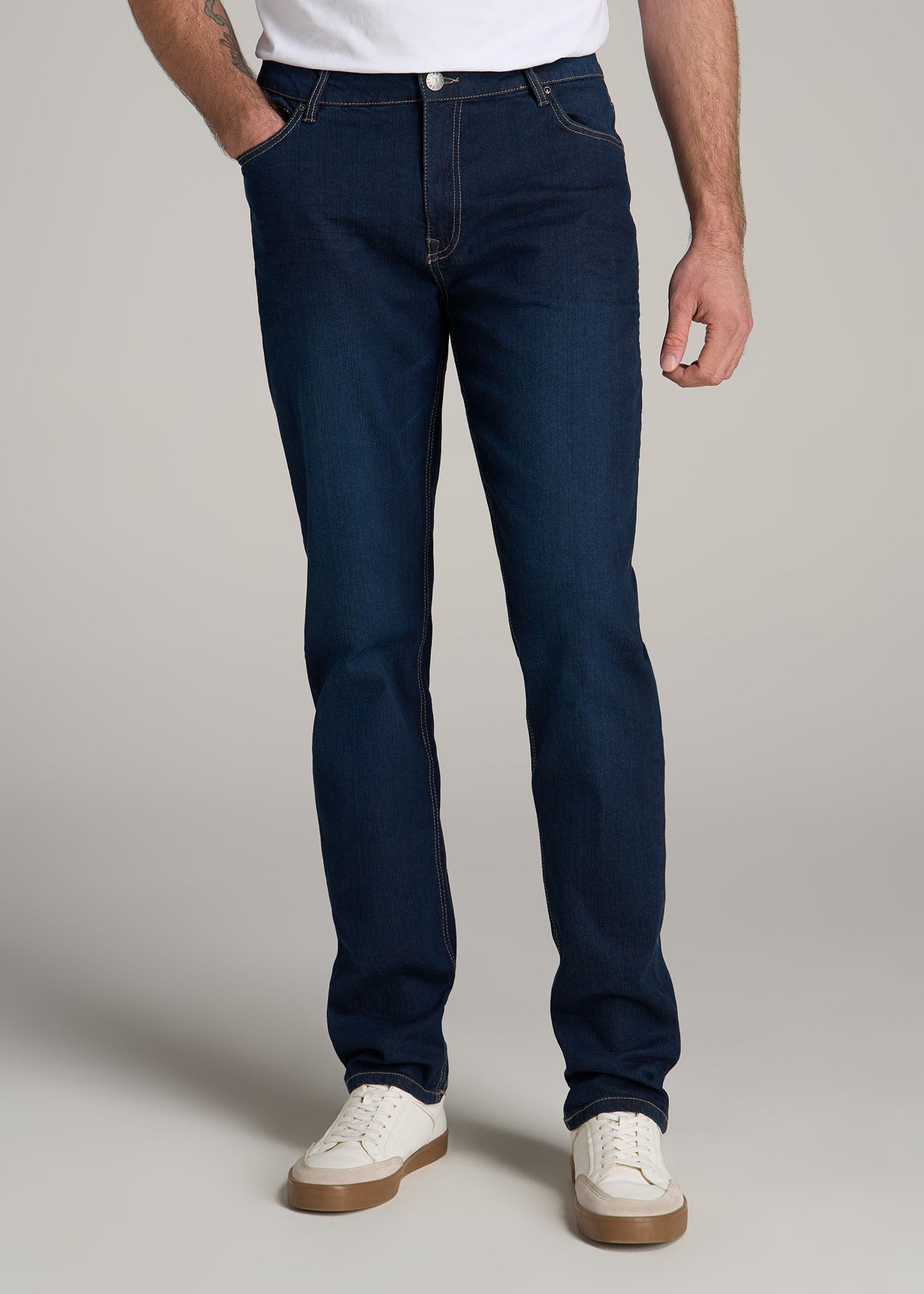 Mason RELAXED Jeans for Tall Men in Blue Steel