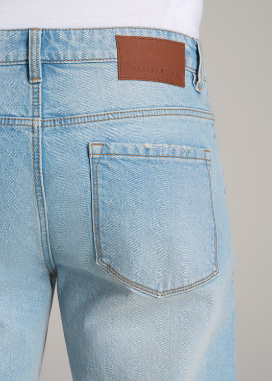 Milo RELAXED TAPERED FIT Jeans for Tall Men in Salt Lake Wash