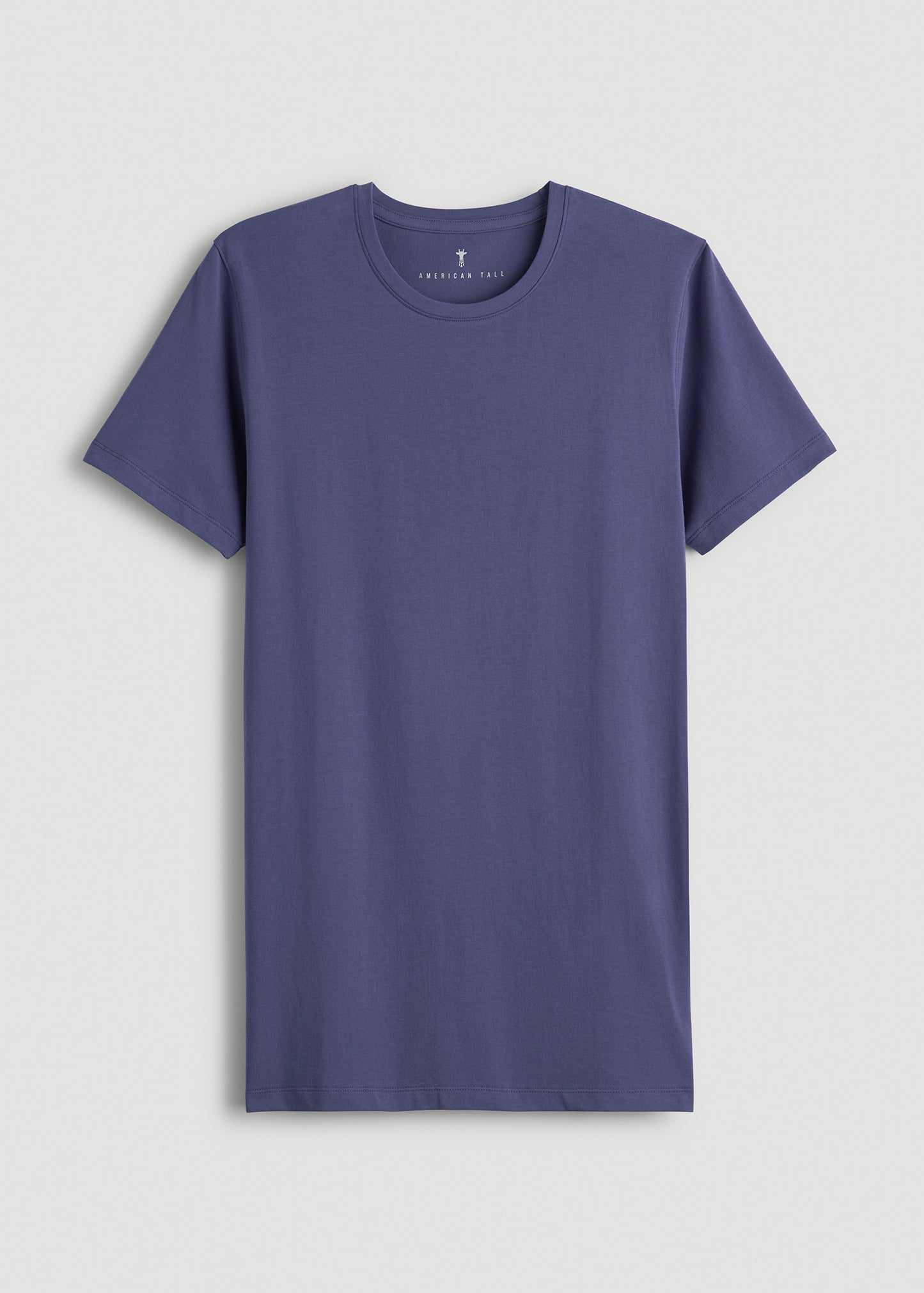 The Essential MODERN-FIT Crewneck Tee for Tall Men in Future Dusk