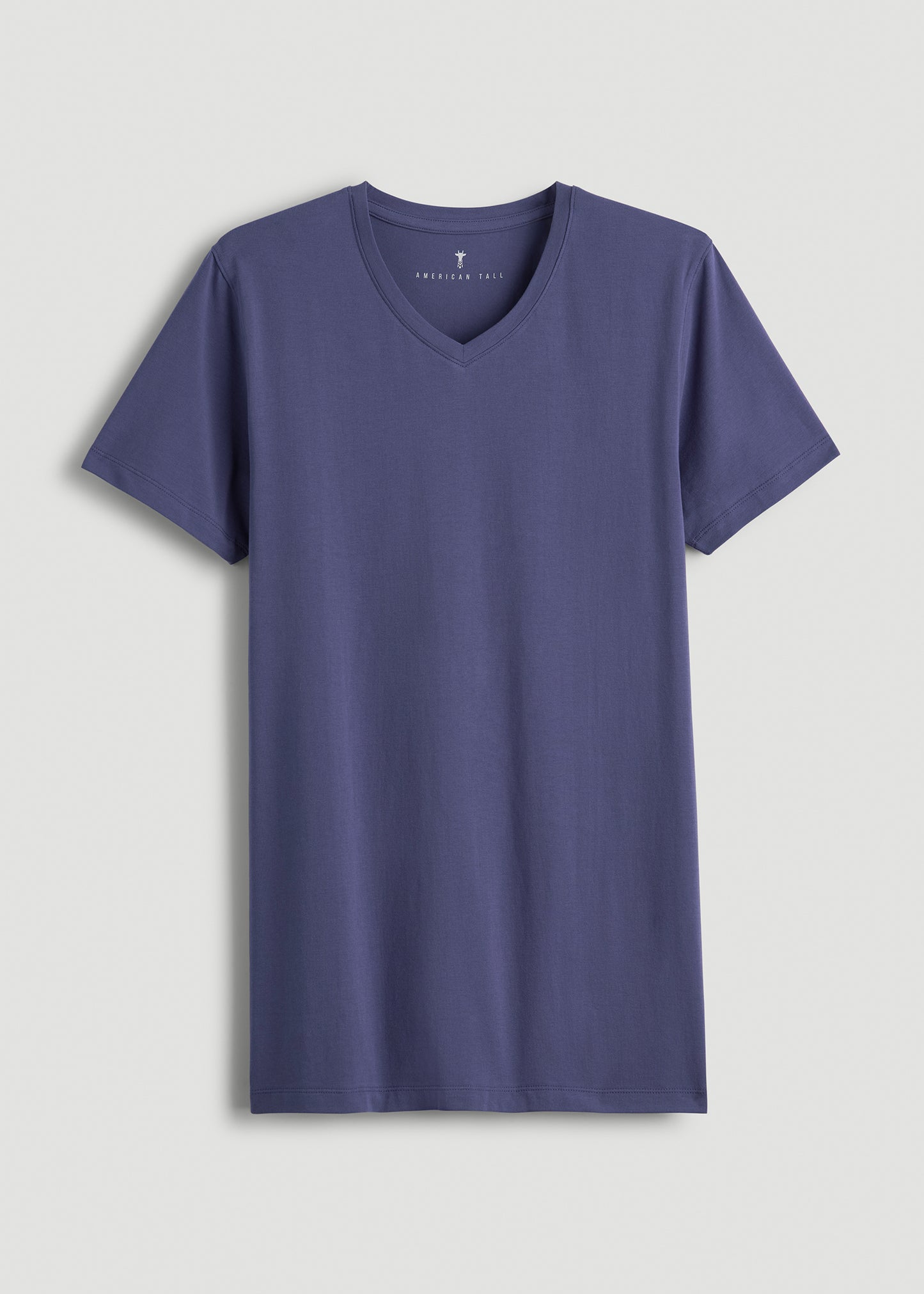 The Essential MODERN-FIT V-Neck Tee for Tall Men in Future Dusk