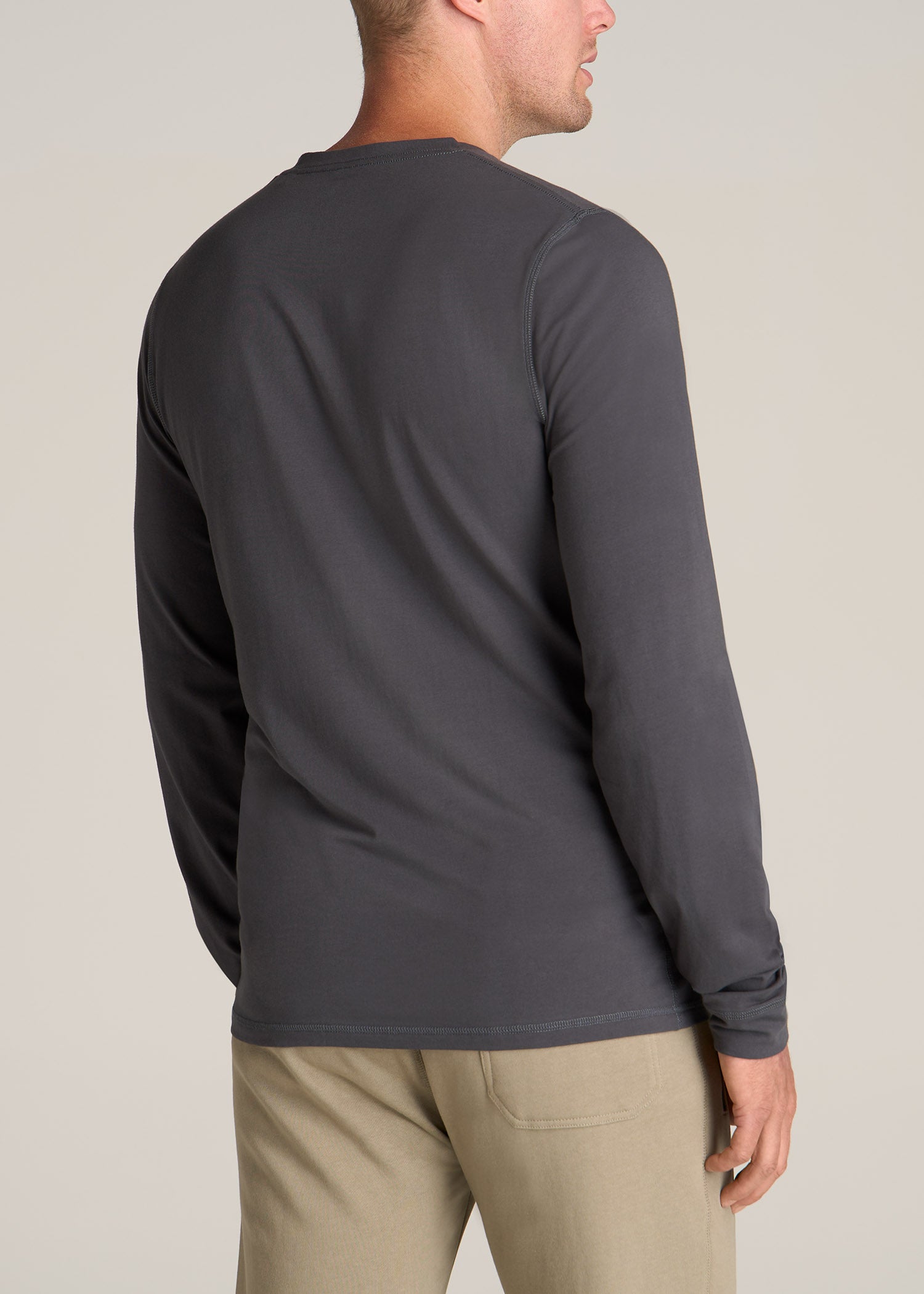 American-Tall-Men-Pima-Stretch-Knit-Henley-Iron-Grey-back