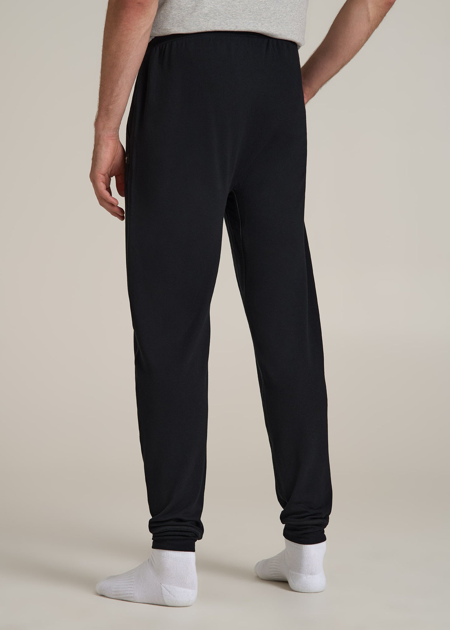 Sleep Joggers for Tall Men in Black