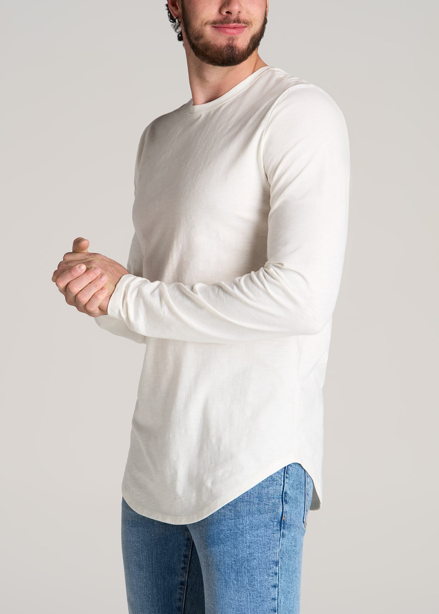 American-Tall-Men-Slub-Long-Sleeve-Scoop-Tee-Ecru-side