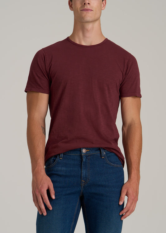 REGULAR-FIT Slub Tee in Red Ochre - Tall Men's Shirts