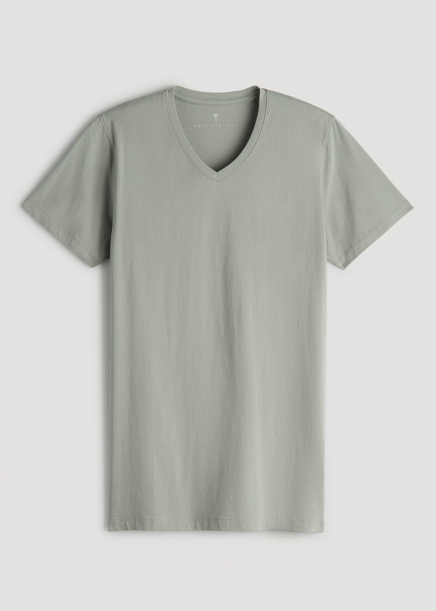 The Essential MODERN-FIT V-Neck Tee for Tall Men in Seagrass