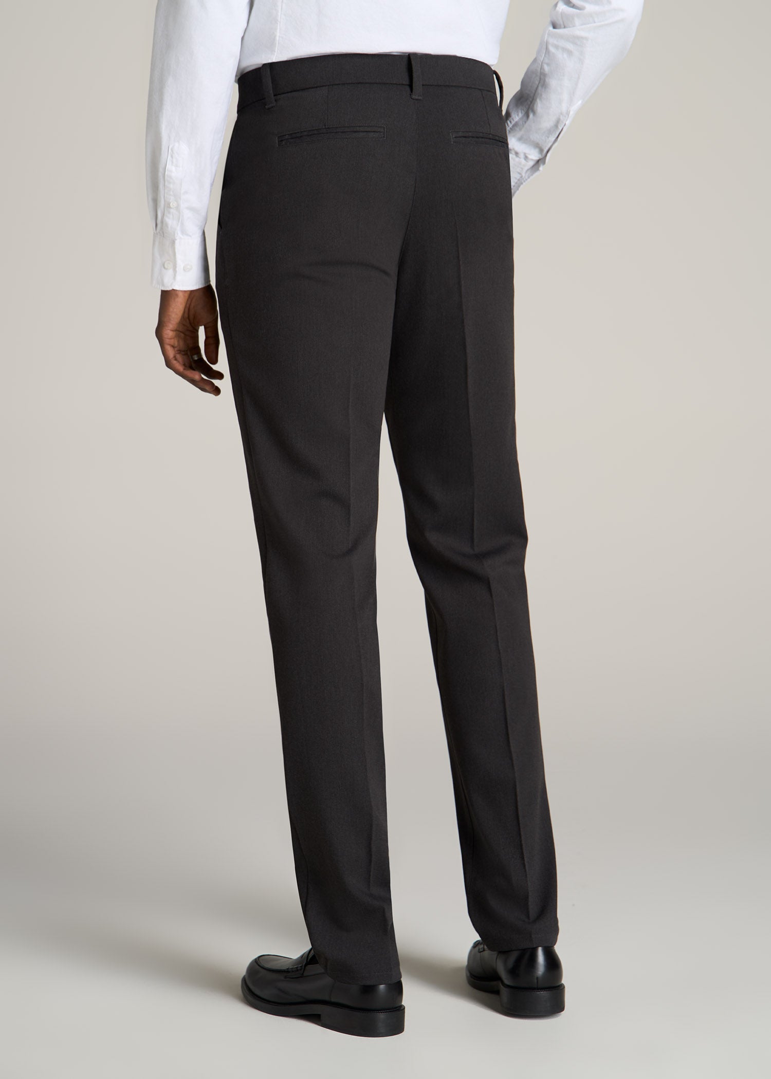 American-Tall-Men-Stretch-Dress-Pants-Charcoal-Heather-back