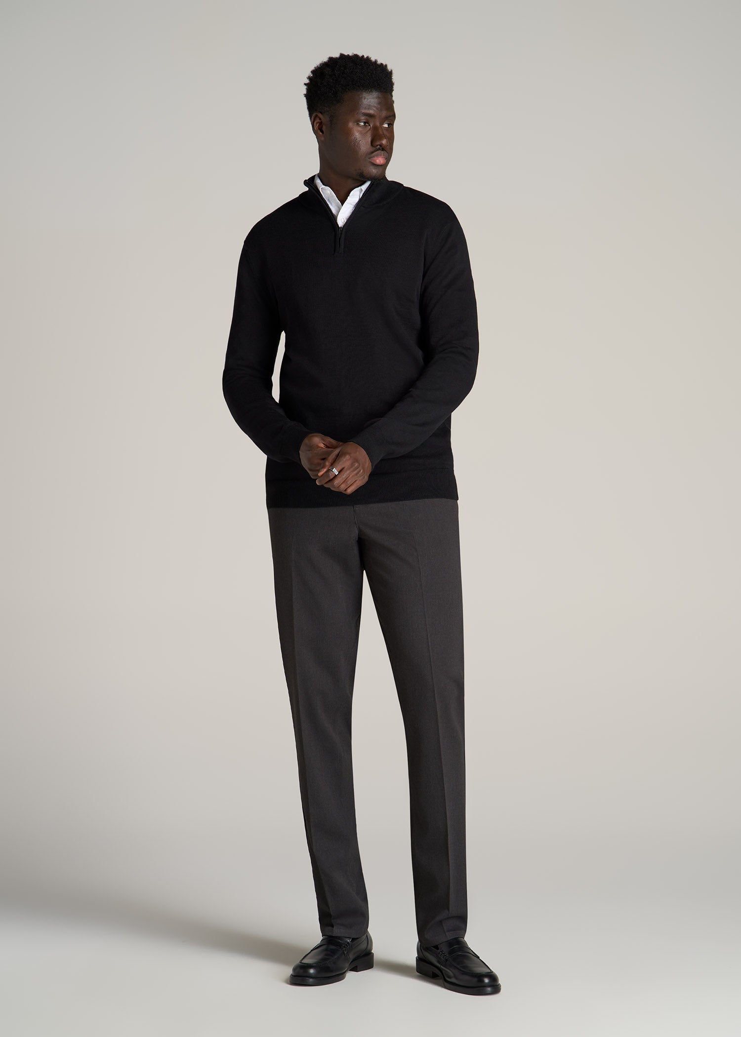 American-Tall-Men-Stretch-Dress-Pants-Charcoal-Heather-full