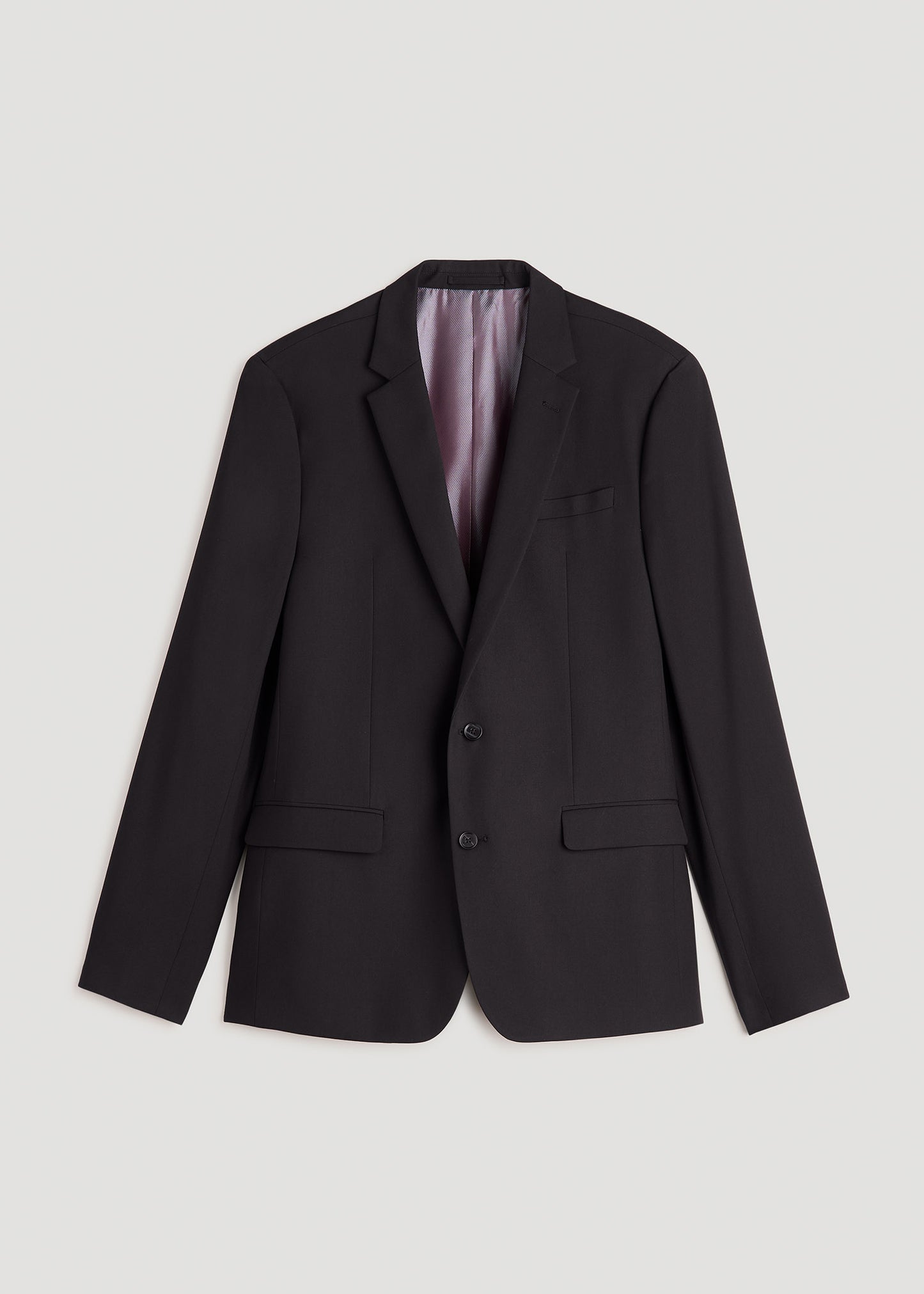 Suit Jacket for Tall Men in Black