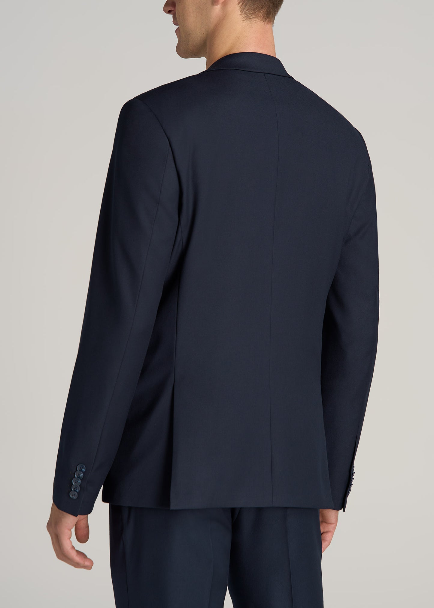 Suit Jacket for Tall Men in True Navy