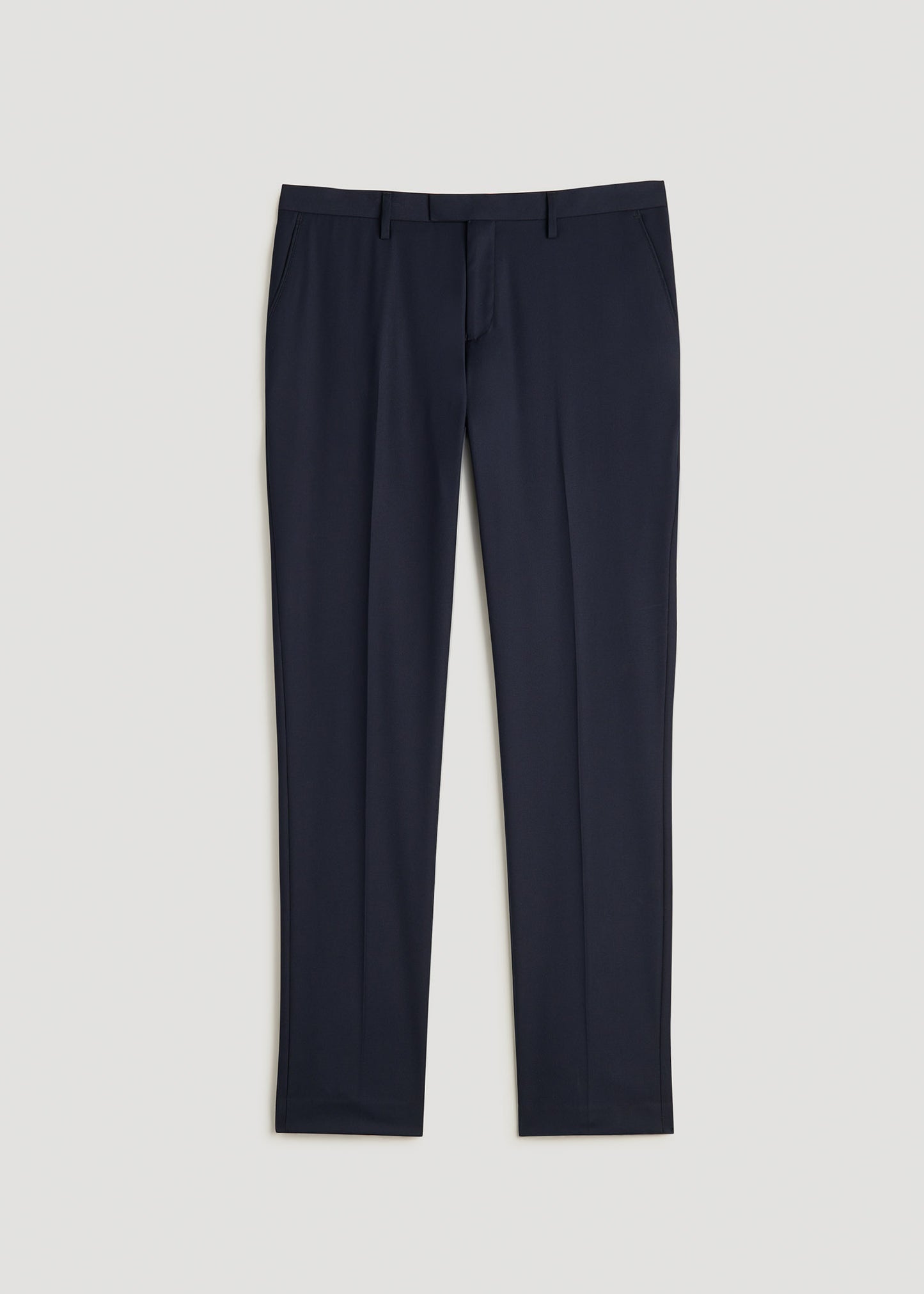 Suit Trousers for Tall Men in True Navy